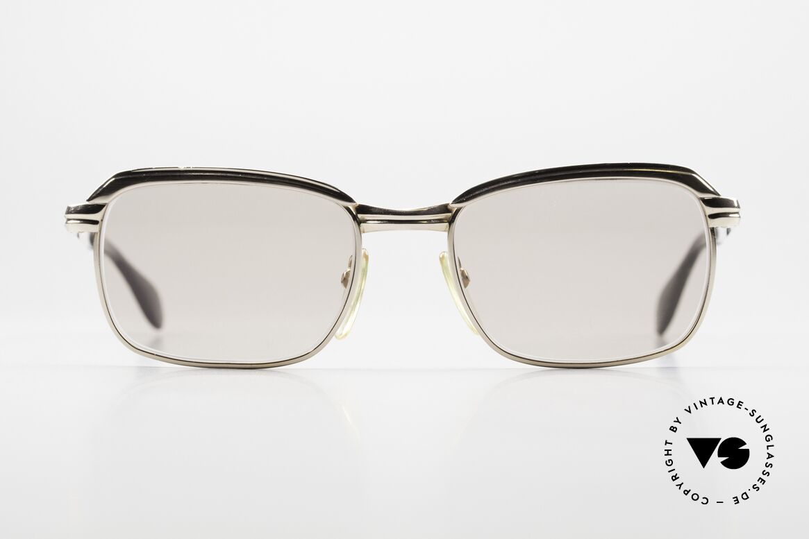 Metzler KX Changeable Mineral Lenses, fine gold doublé in 1/10 12k proportion; precious rarity, Made for Men