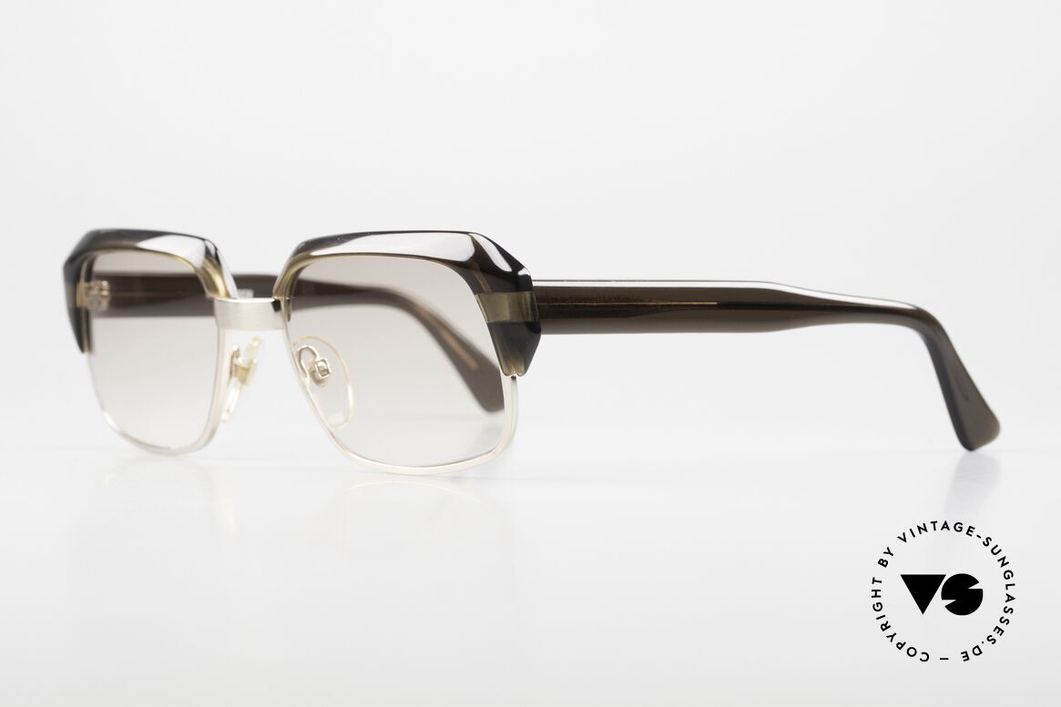 Rodenstock Bertram 1970's Combi Sunglasses, 1/20 of the metal with 10ct gold (incredible top-quality), Made for Men