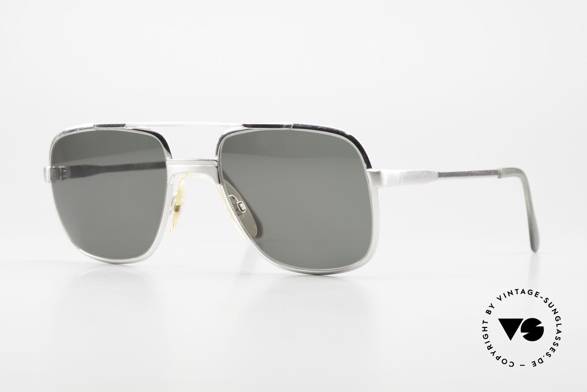 Rodenstock Tenno 80's White Gold Doublé Frame, old 80's Rodenstock WD= White Gold doublé sunglasses, Made for Men
