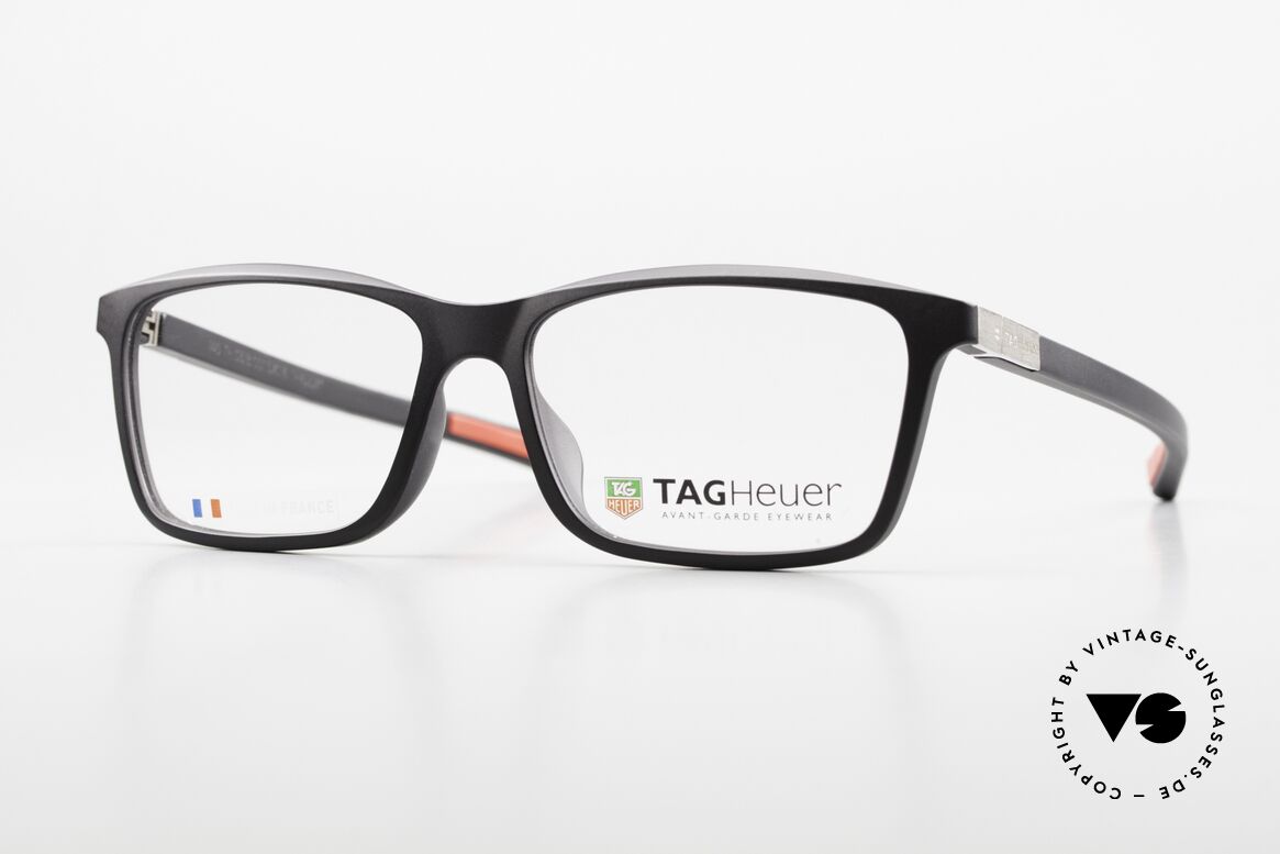 Tag Heuer 0518 Avant-Garde Eyewear Series, Tag Heuer glasses mod. 0518, col. 001, size 57-16, Made for Men