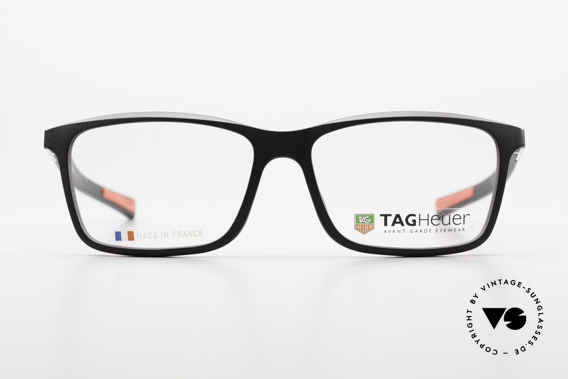 Tag Heuer 0518 Avant-Garde Eyewear Series, Tag Heuer glasses mod. 0518, col. 001, size 57-16, Made for Men