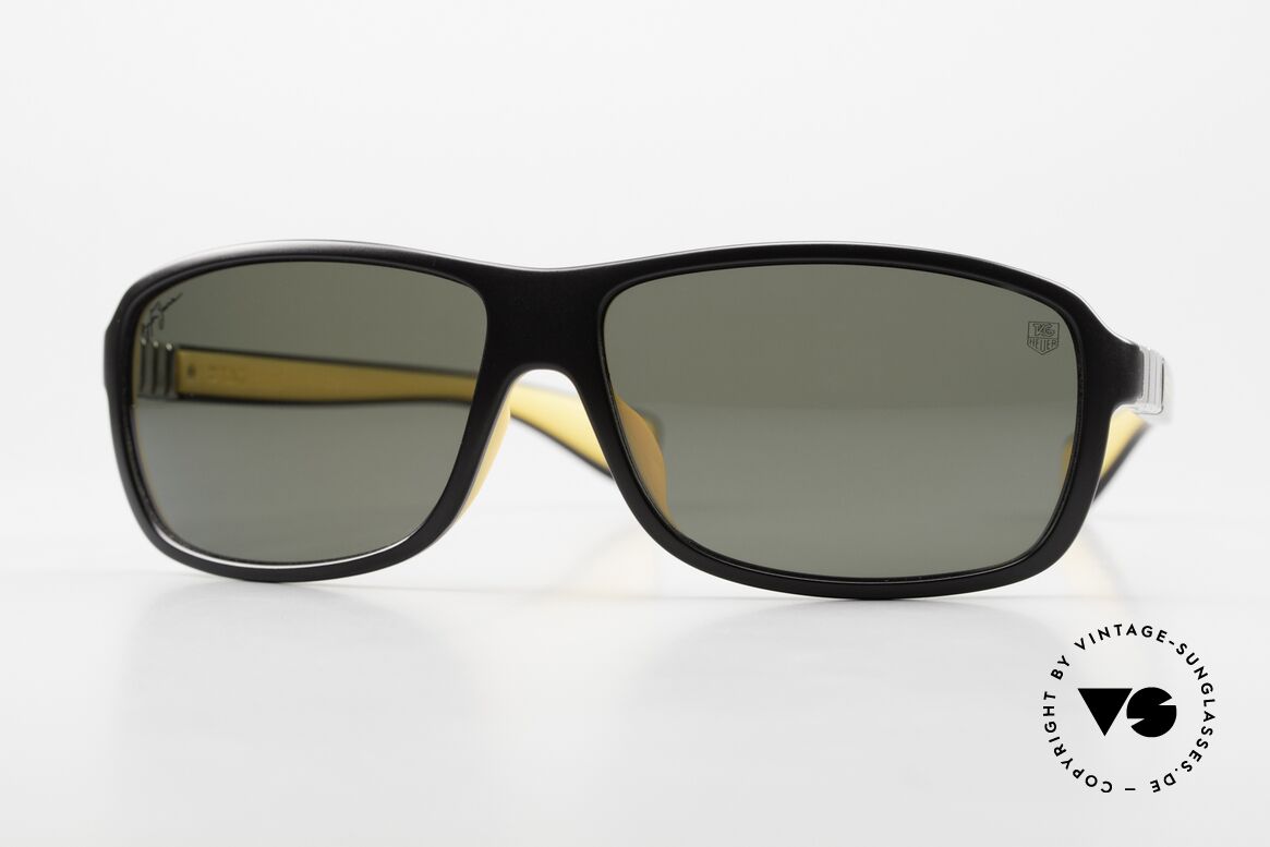 Tag Heuer 9302 Ayrton Senna With Polarized Sun Lenses, Tag Heuer sunglasses, mod. 9302, col. 106, size 63/13, Made for Men