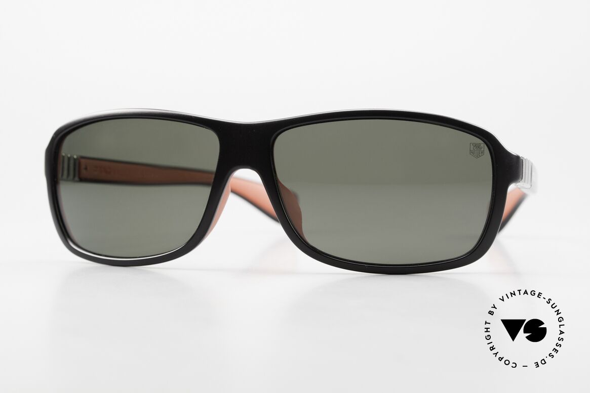 Tag Heuer 9302 Legend Temples Shaped Like A Watch, Tag Heuer sunglasses, mod. 9302, col. 102, size 63/13, Made for Men
