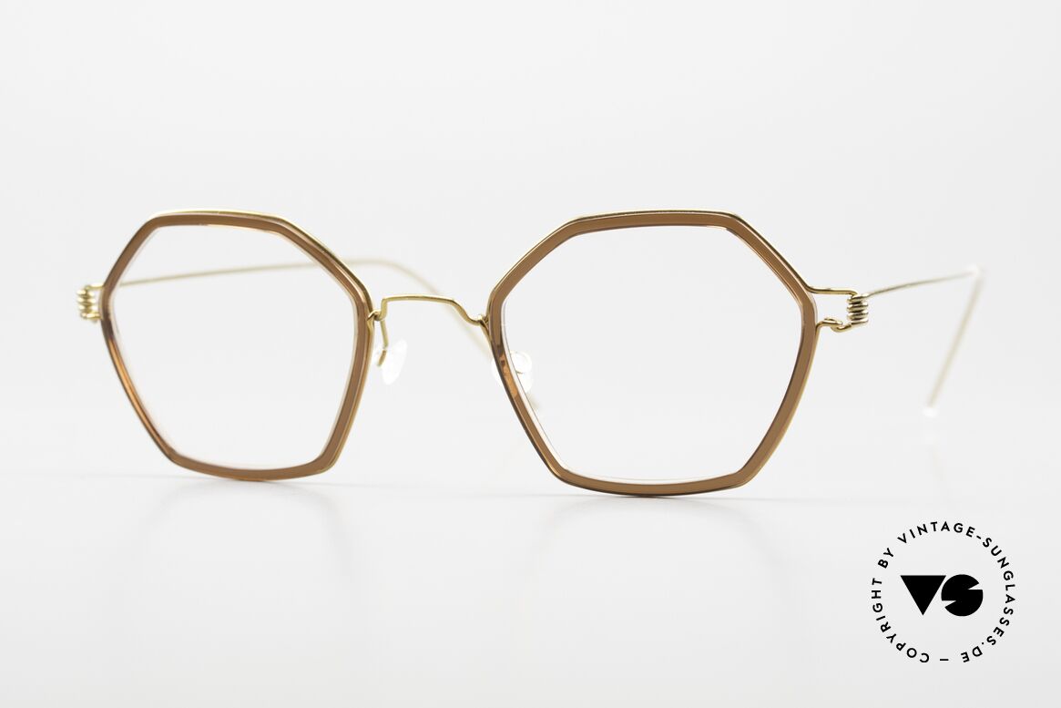 Lindberg Rui Air Titan Rim Square Titan Specs Unisex, noble glasses of the LINDBERG Air Titanium collection, Made for Men and Women