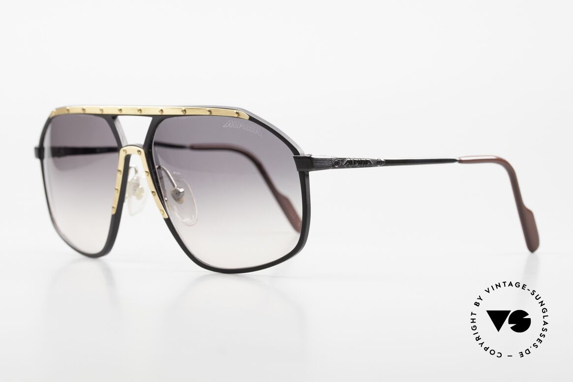 Alpina M1/7 80's Men's Sunglasses XL, a hybrid between the 80's Alpina classics M1 and M6, Made for Men