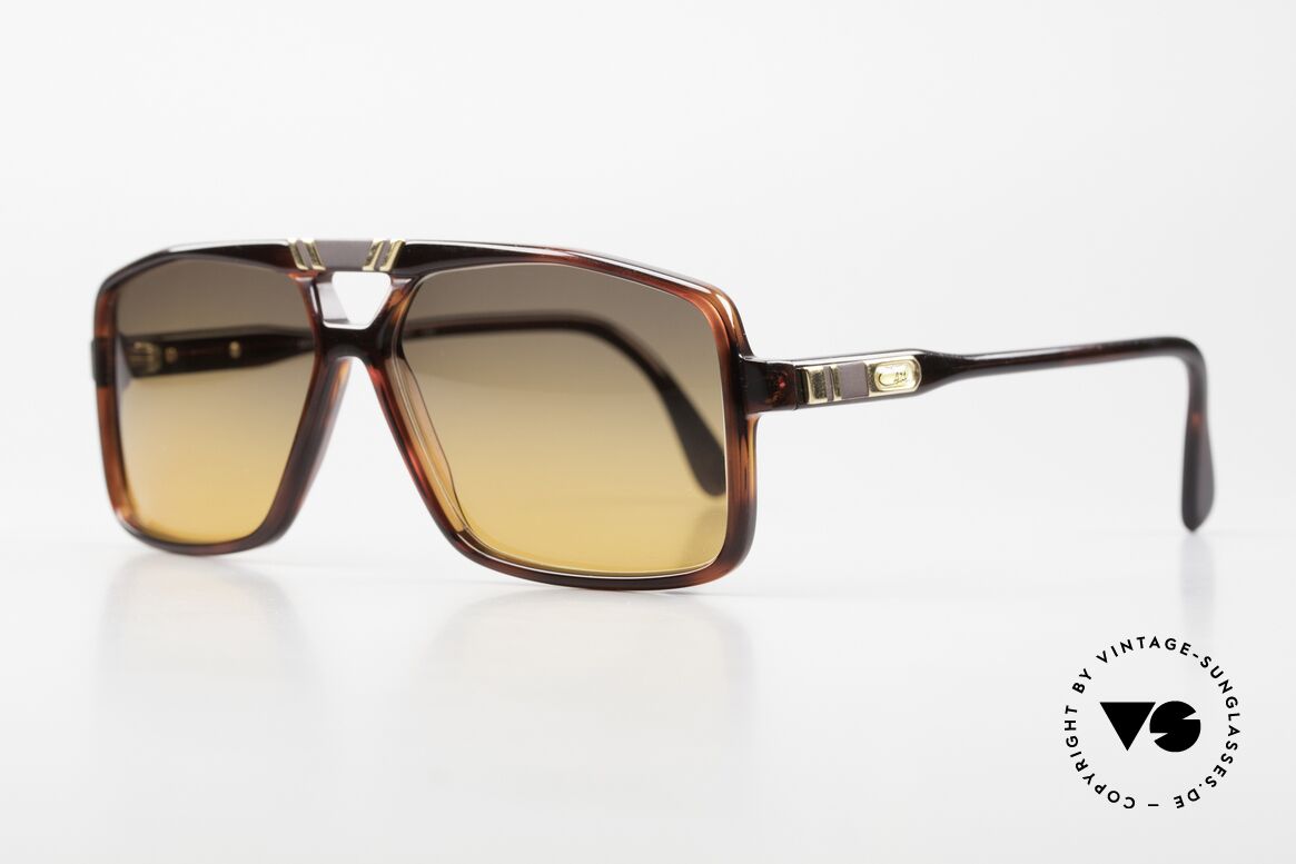 Cazal 637 80's Hip Hop Shades Sunset, part of the legendary US HipHop scene in the 80's, Made for Men