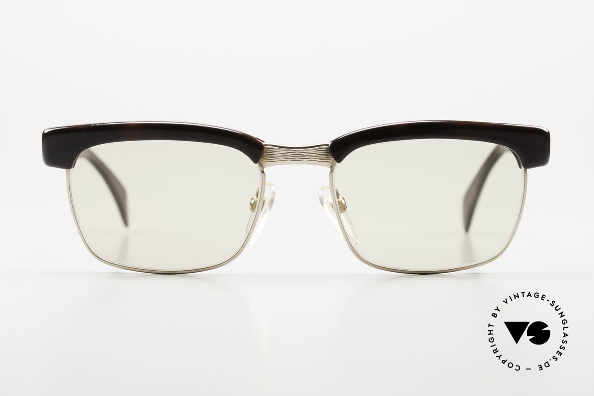 Rodenstock Arnold Gold Filled 60's Glasses, fine gold doublé in 1/20 12k proportion; precious rarity, Made for Men