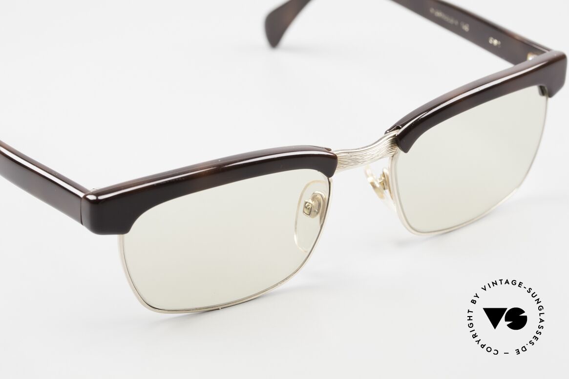 Rodenstock Arnold Gold Filled 60's Glasses, professional refurbished; the sun lenses darken in the sun, Made for Men