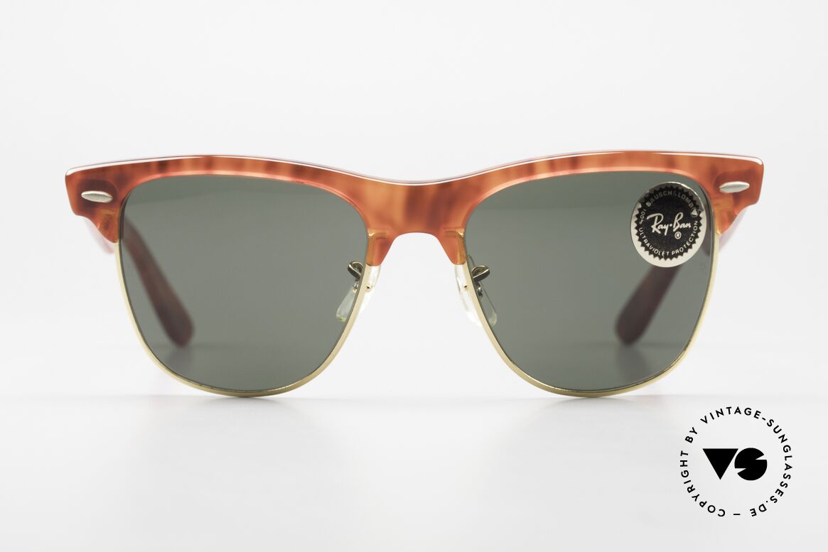 Ray Ban Wayfarer Max II Old B&L USA Sunglasses, high-end B&L mineral lenses (100% UV-protection), Made for Men