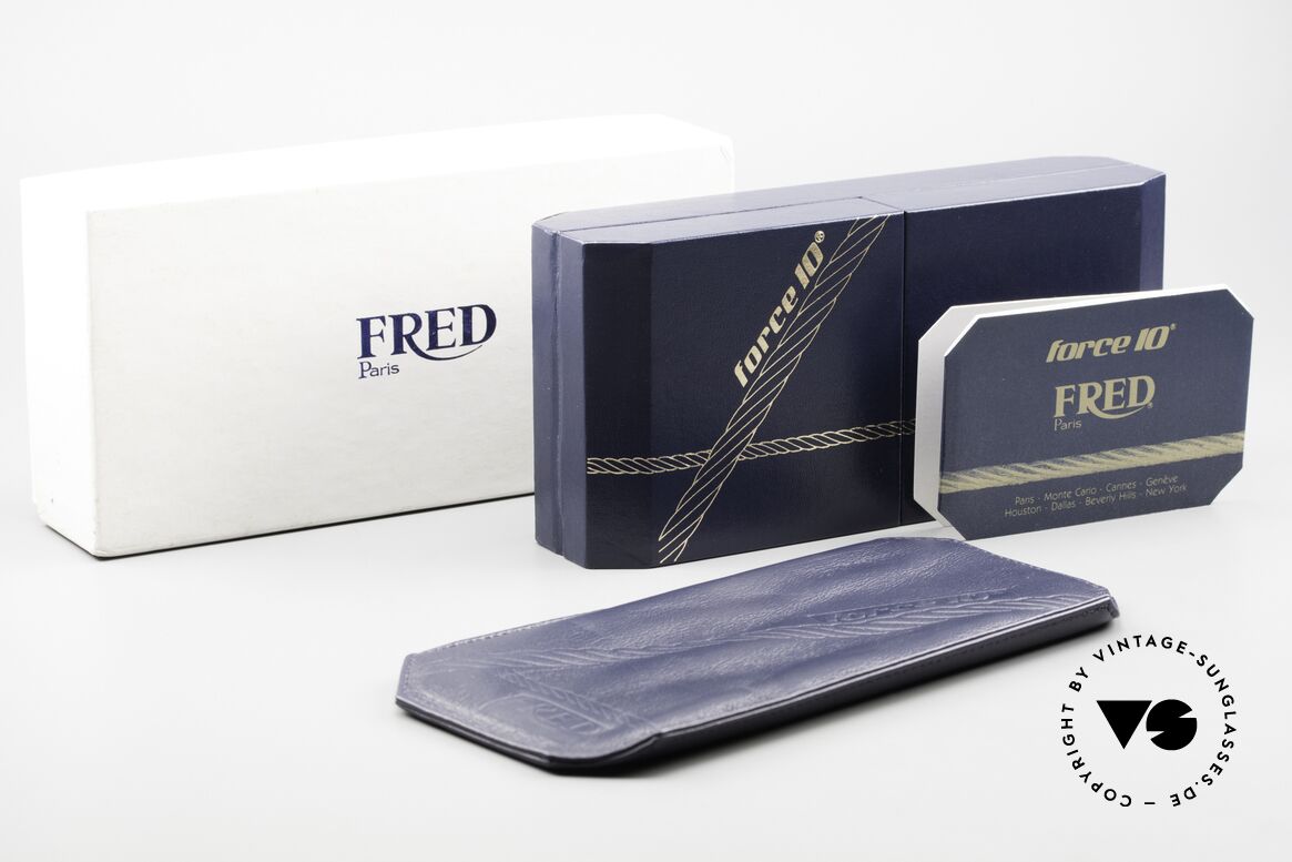 Fred Fregate - L Luxury Sailing Glasses Large, NO RETRO, but original 80's; LARGE size 55/19, vertu, Made for Men