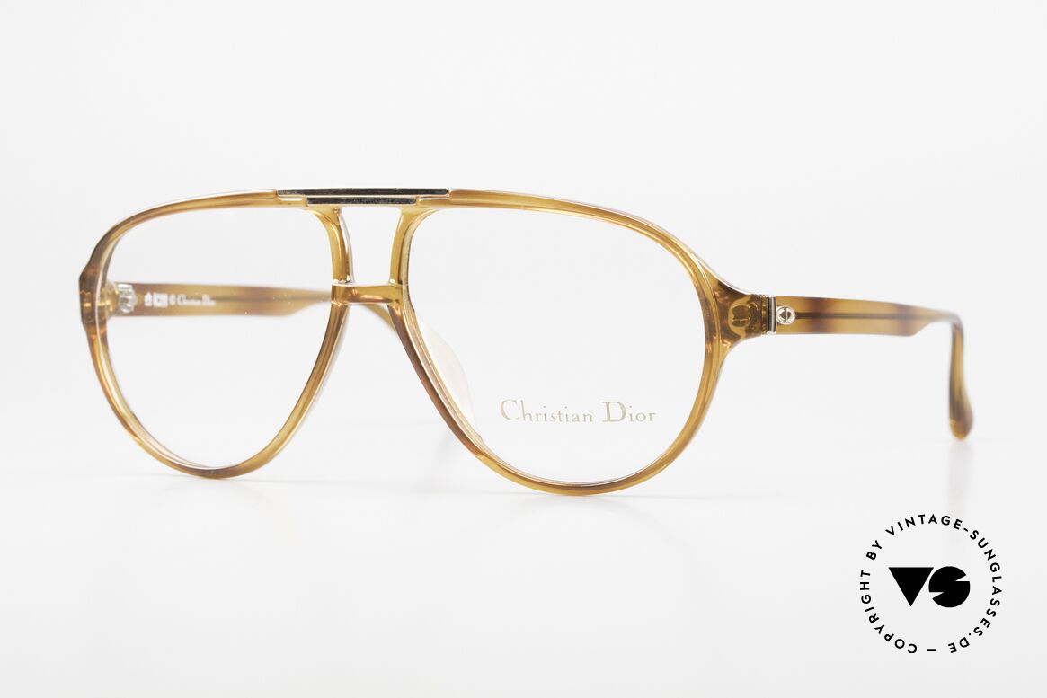 Christian Dior 2457 80's Optyl Aviator Frame, Christian Dior glasses mod. 2457, c. 11, size 57-12, Made for Men