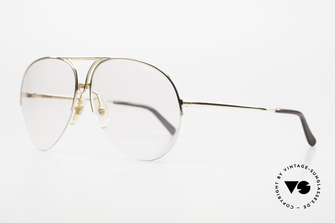 Porsche 5627 Vintage 90's Frame Large, classic aviator design - in LARGE size 63/15 mm, Made for Men