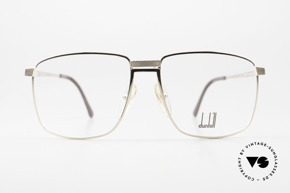 Dunhill 6071 1980's Frame Gold-Plated, stylish A. DUNHILL vintage eyeglasses from 1989, Made for Men