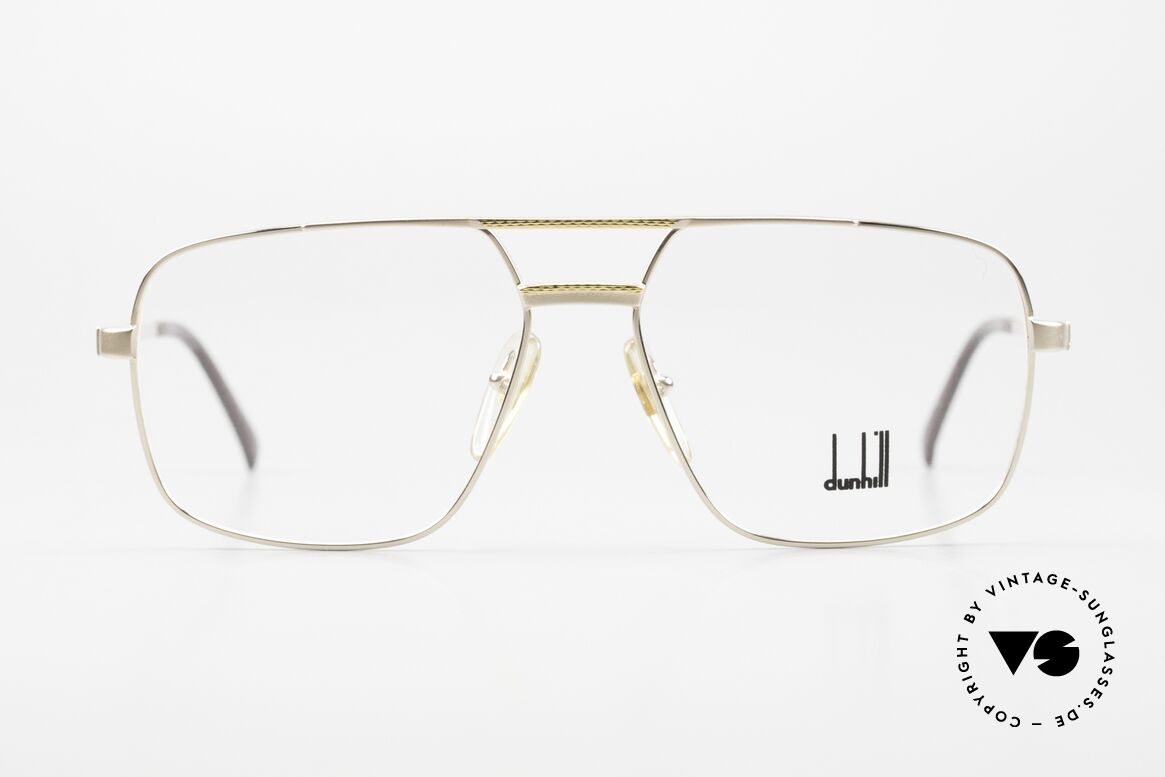 Dunhill 6068 Multi Gold-Plated Frame, LUXURY vintage eyeglasses by A. DUNHILL from 1988, Made for Men