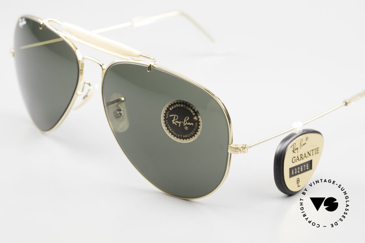 Ray Ban Outdoorsman II Iconic Sunglasses Classic, unworn NOS; now a real collector's pair of glasses, Made for Men