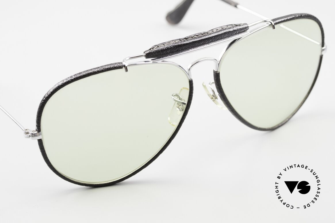 Ray Ban Outdoors II Leathers Changeable B&L Sun Lenses, unworn vintage shades (true collector's item, worldwide), Made for Men