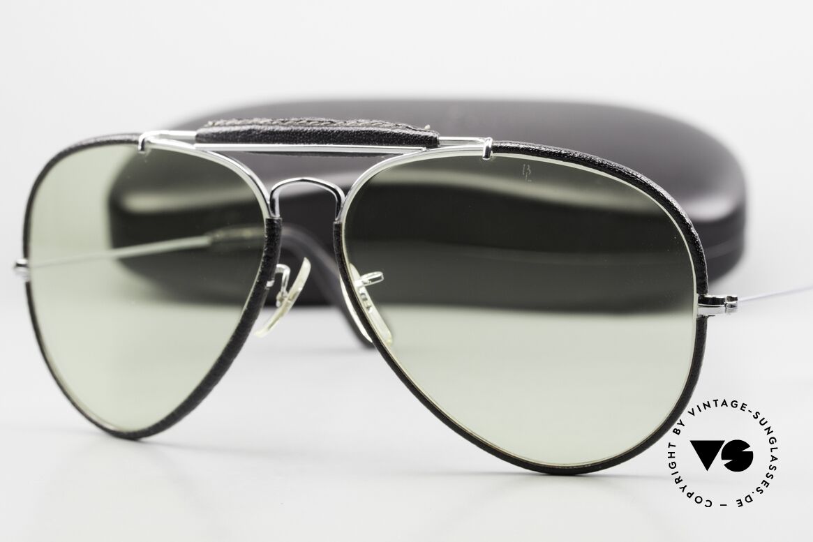 Ray Ban Outdoors II Leathers Changeable B&L Sun Lenses, Size: large, Made for Men