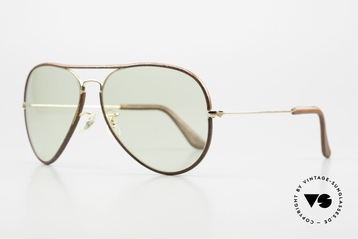Ray Ban Large Metal II Green Changeable Lenses B&L, orig. Bausch&Lomb mineral lenses (100%UV protection), Made for Men