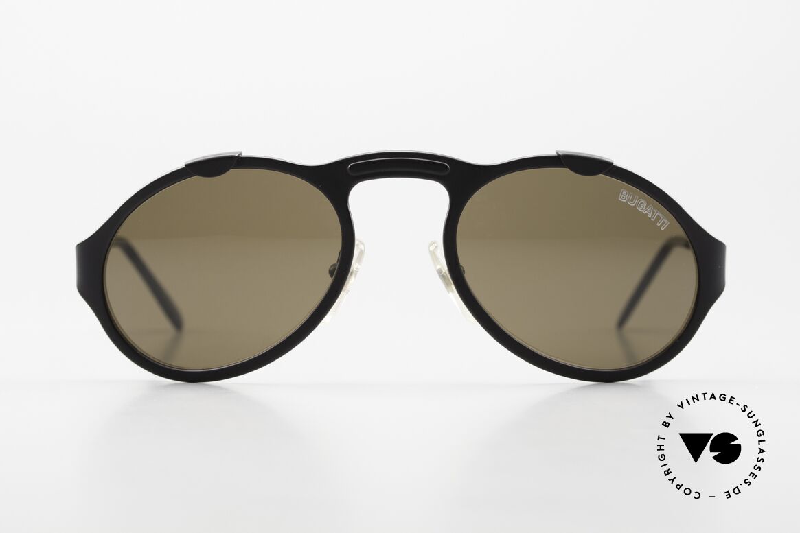 Bugatti 13107 Limited Real Luxury 90's Sunglasses, very elegant Bugatti vintage designer sunglasses, Made for Men