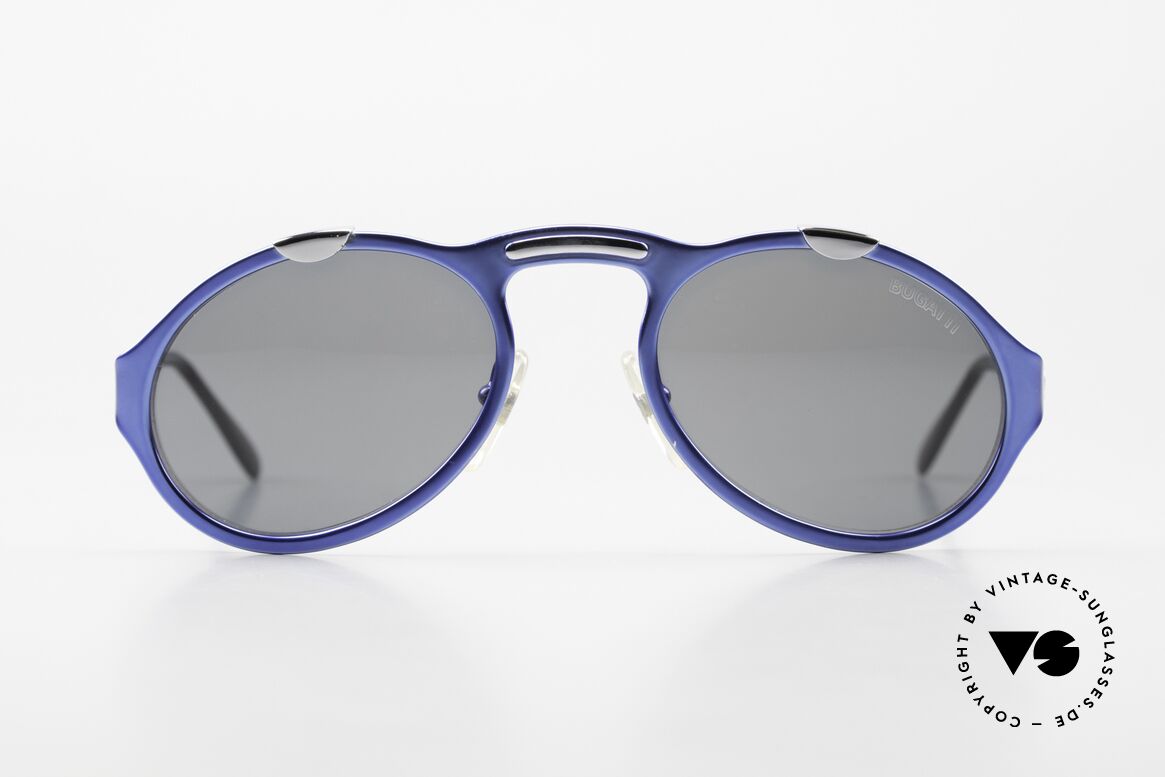 Bugatti 13168 Limited Old Collector's Sunglasses, very elegant BUGATTI vintage designer sunglasses, Made for Men