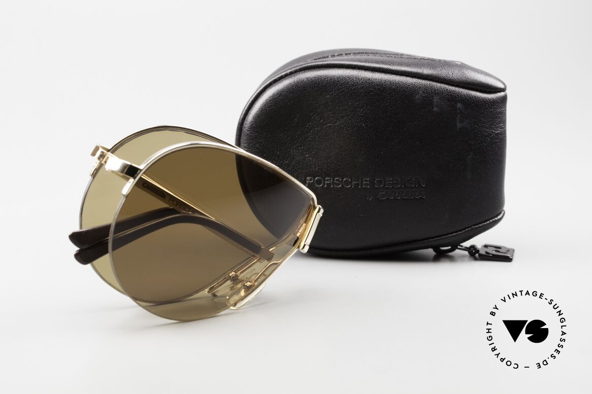 Porsche 5628 Foldable Designer Shades, Size: medium, Made for Men