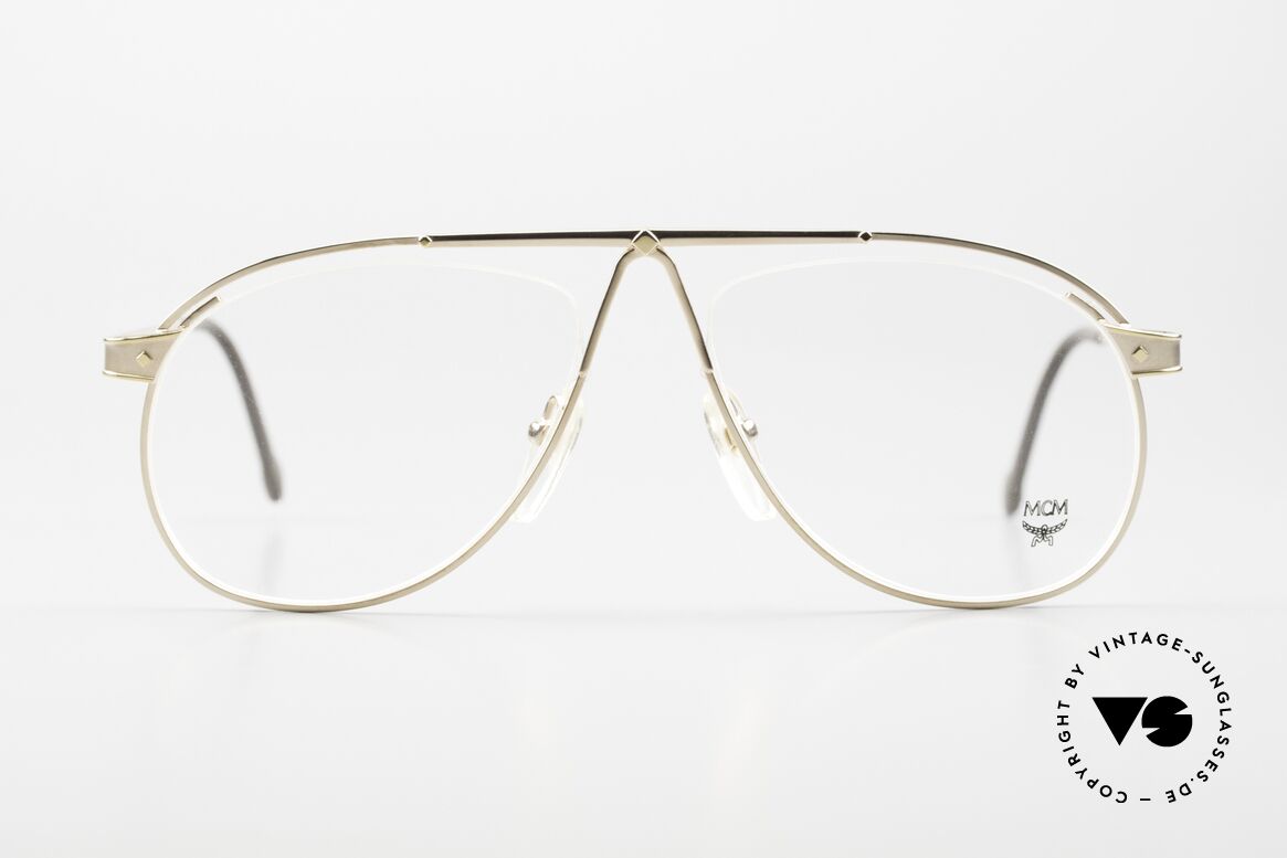 MCM München 9 Nylor Aviator Designer Frame, noble designer eyeglasses by MCM of the early 90's, Made for Men