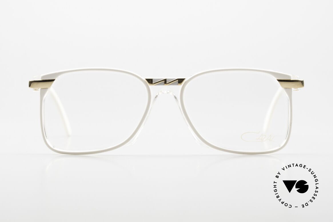 Cazal 341 True Vintage Glasses No Retro, great combination of transparency, color and metal, Made for Women