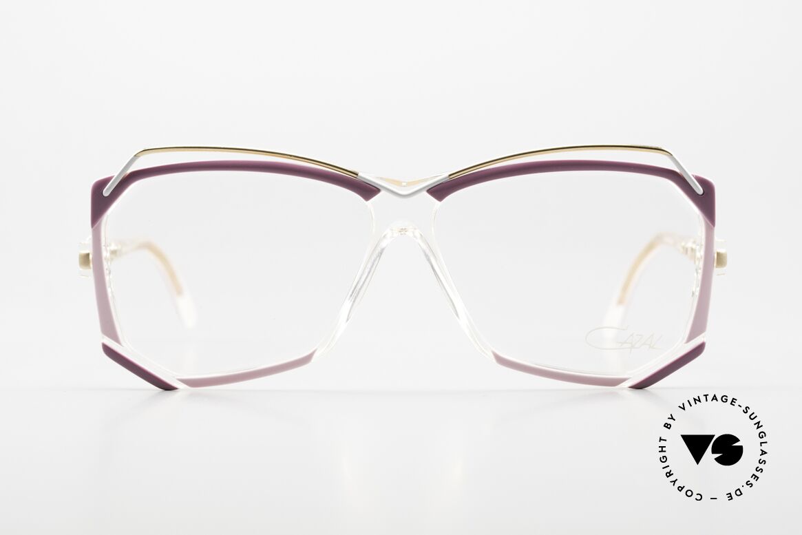 Cazal 188 Vintage Designer Eyeglasses, artistic frame with many fancy details - true vintage!, Made for Women