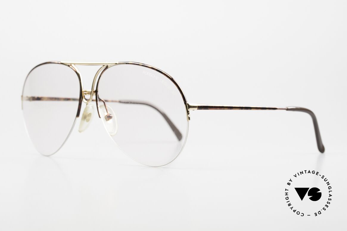 Porsche 5627 Nylor Aviator Frame 90's, classic aviator design - in LARGE size 63/15 mm, Made for Men