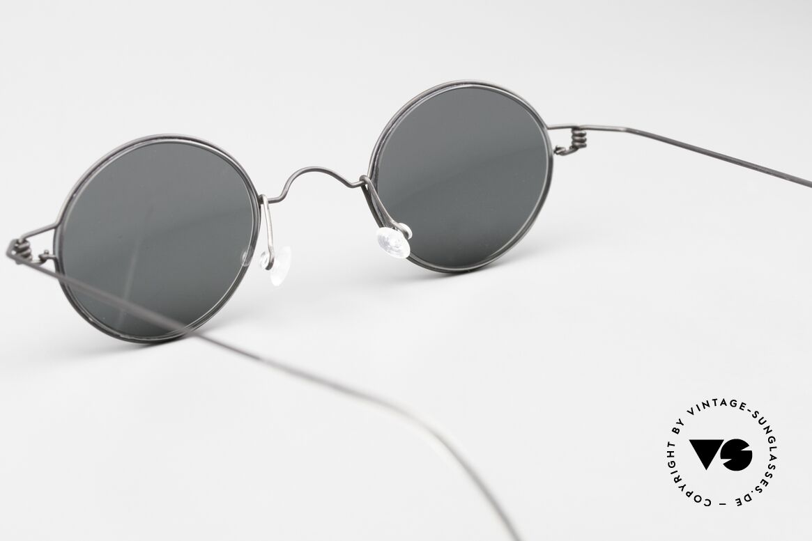 Lindberg Corona Air Titan Rim Round Titanium Frame Unisex, Size: small, Made for Men and Women