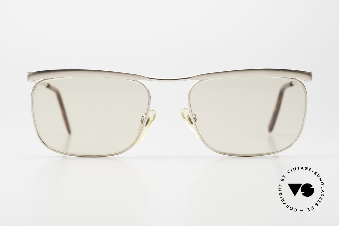 Rodenstock Carlton F 60's Sunglasses Gold Filled, fine gold doublé in 1/20 12k proportion; precious rarity, Made for Men