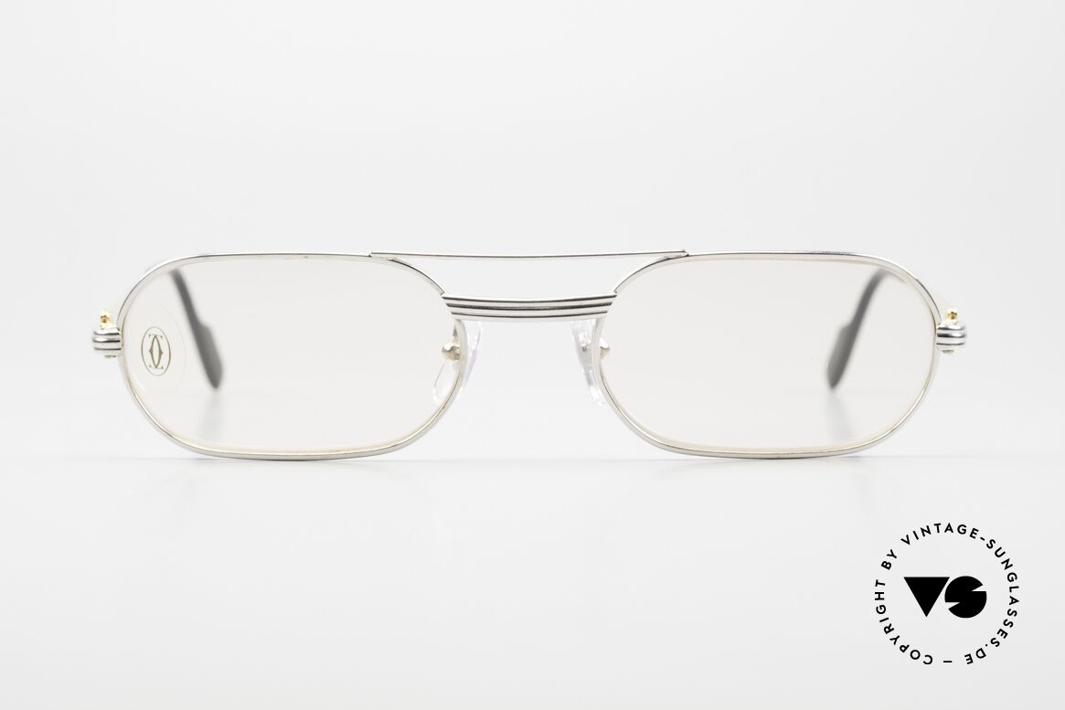 Cartier Must LC - M Customized Rhodanized, MUST; the 1. model of the Lunettes Collection from 1983, Made for Men and Women