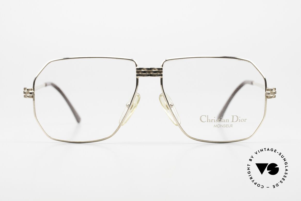 Christian Dior 2391 Vintage Eyeglasses 1988, noble Chr. Dior Monsieur eyeglasses from 1988, Made for Men