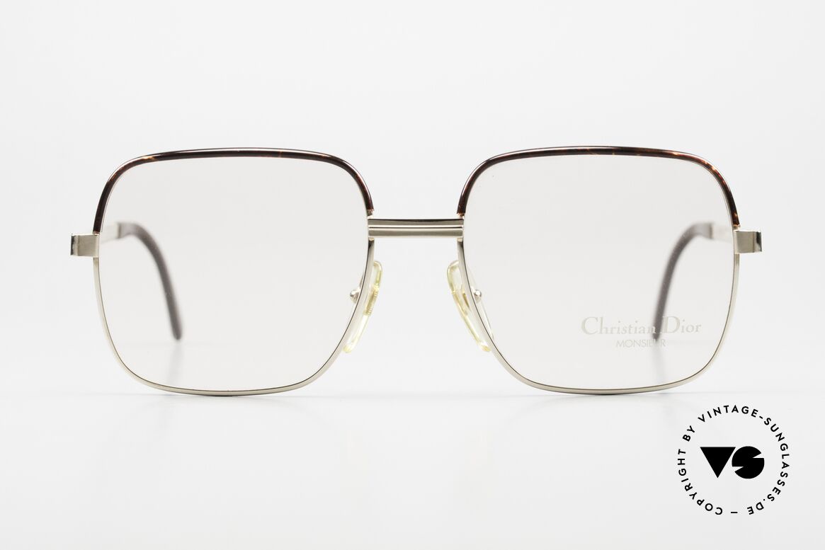 Christian Dior 2329 Rare Monsieur Vintage Frame, GOLD-PLATED frame with spring hinges (built to last), Made for Men