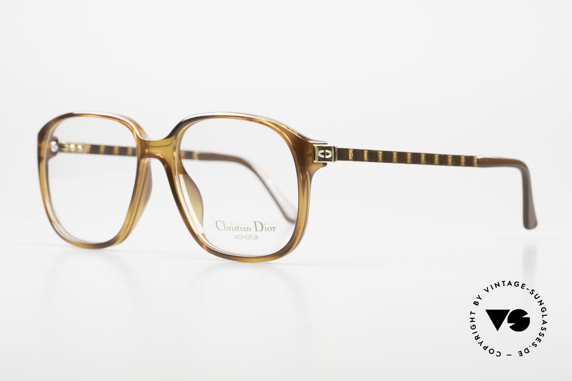 Christian Dior 2454 Rare 1980's Monsieur Series, Flexideé-System = flexible temples for a perfect fit, Made for Men