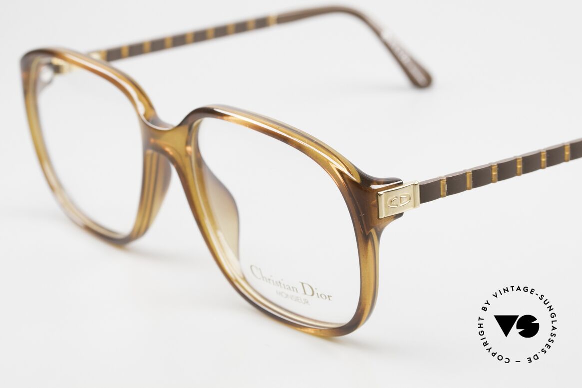 Christian Dior 2454 Rare 1980's Monsieur Series, high-end Optyl frame & discreet 'tortoise' coloring, Made for Men