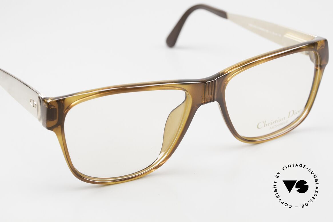 Christian Dior 2406 Vintage 80's Frame Square, unworn (like all our vintage Christian Dior 'Monsieur'), Made for Men