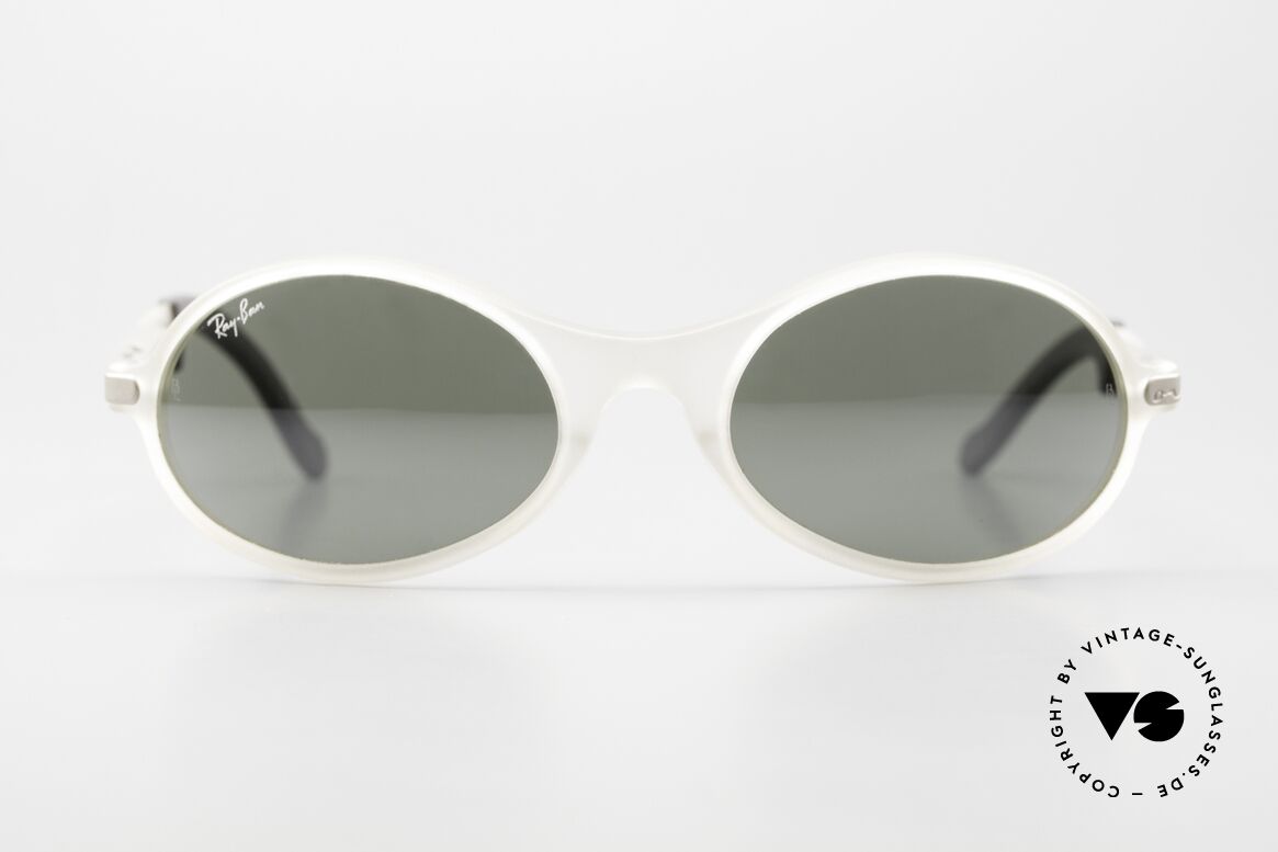 Ray Ban Orbs Oval Combo Oval 90's Sports Sunglasses, futuristic sports designer sunglasses by Ray Ban; B&L, Made for Men