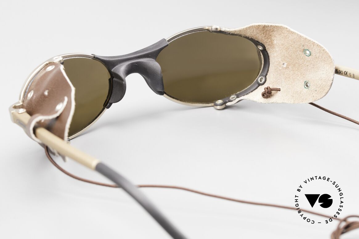 Alpina Tibet 90's Ski Goggles Small Size, CeramiC sun lenses (for 100% UV protection), Made for Men and Women
