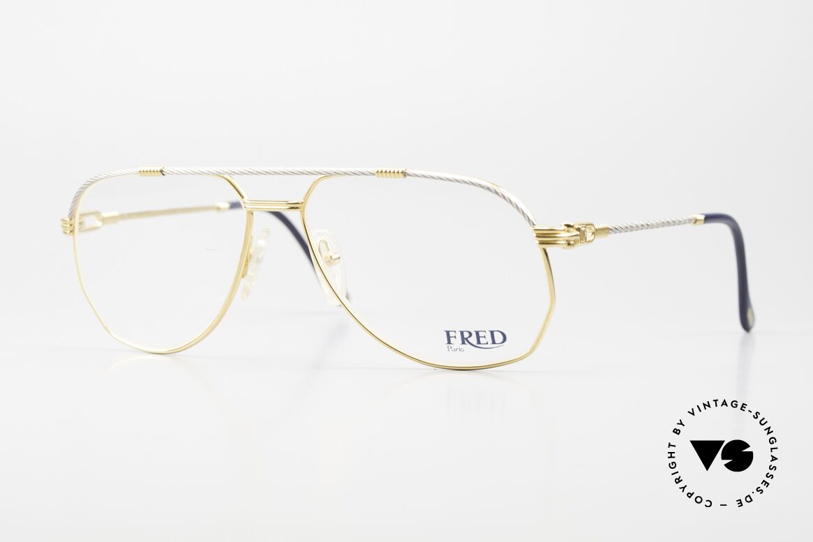 Fred America Cup - M Sailor Glasses In Medium Size, America Cup: the most precious vintage model by Fred, Made for Men