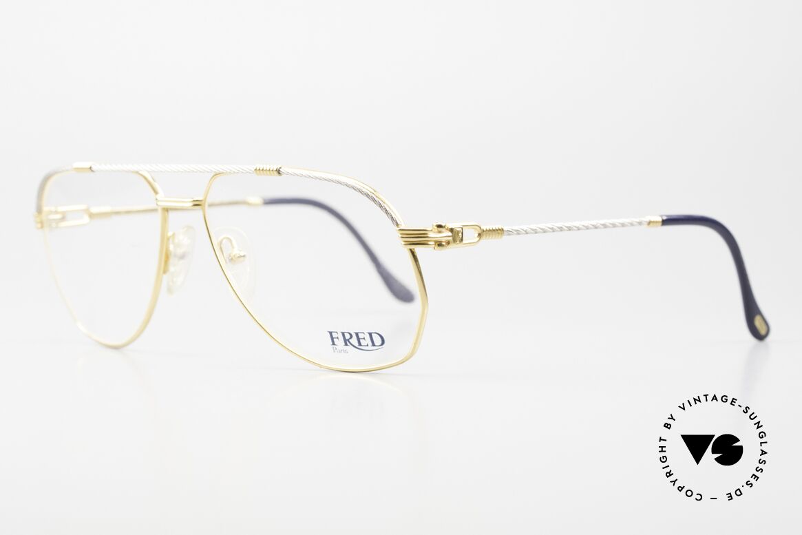 Fred America Cup - M Sailor Glasses In Medium Size, marine design (distinctive FRED) in high-end quality, Made for Men