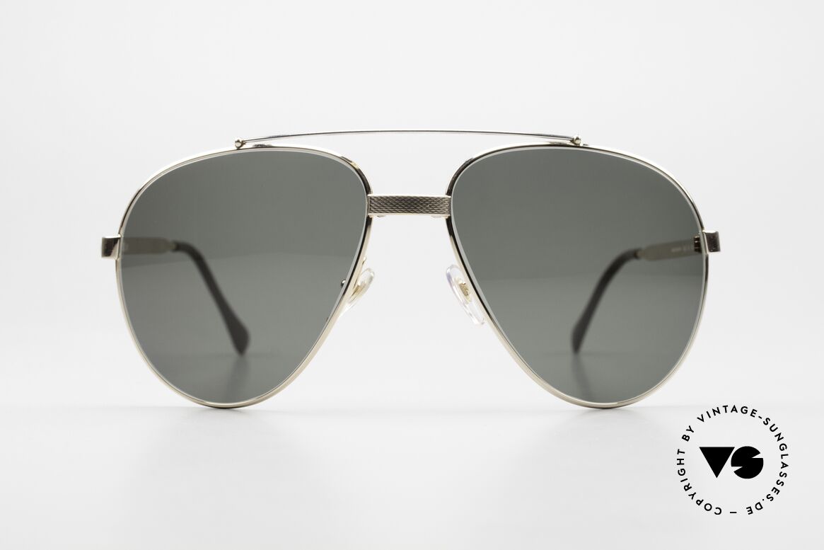 Dunhill 6023 Gold-Plated Sunglasses 1983, 80's A. Dunhill vintage sunglasses: 6023, 61/17, Made for Men