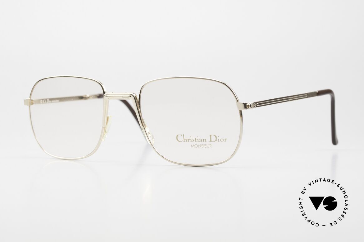 Christian Dior 2288 Monsieur Folding Eyeglasses, unique 1980's designer eyeglasses by Christian DIOR, Made for Men