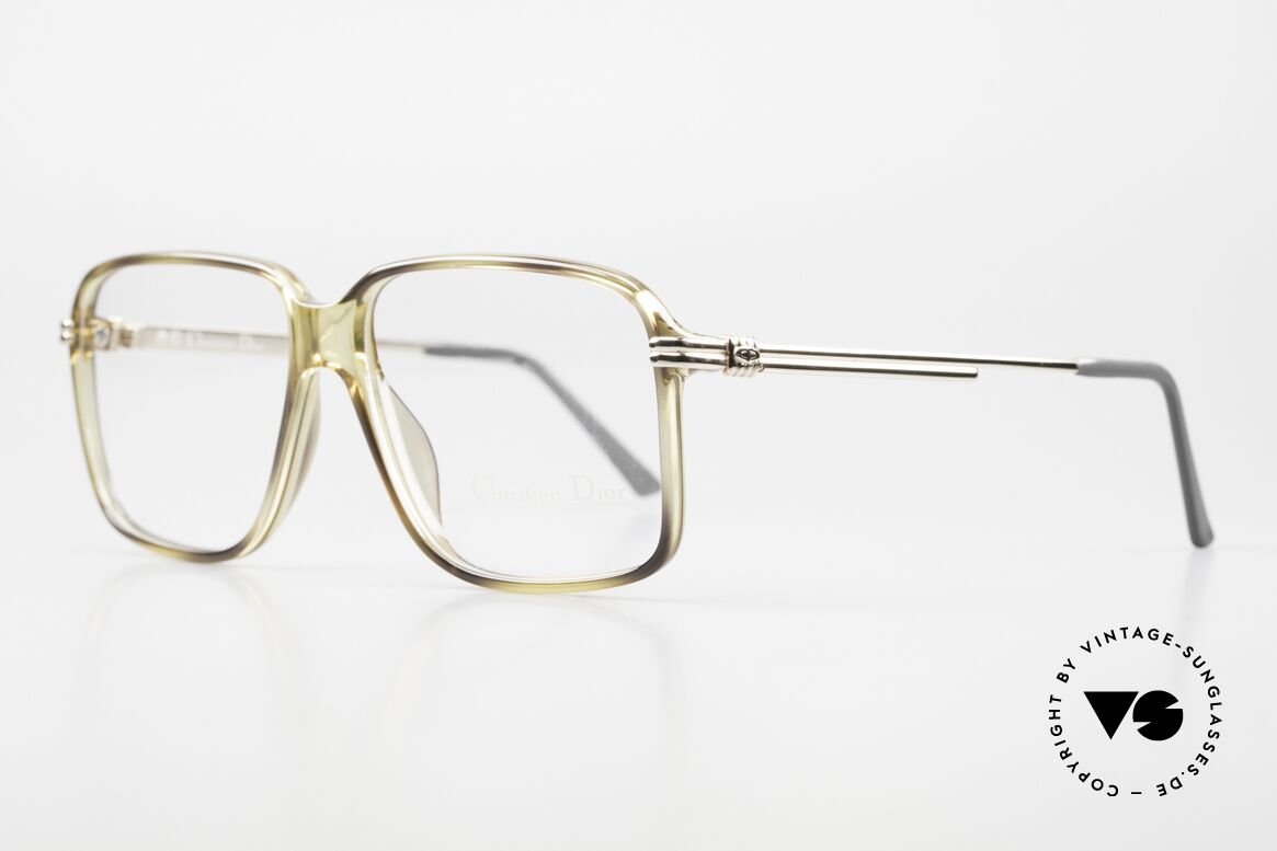 Christian Dior 2549 90's Frame Monsieur Series, synthetic Optyl frame and gold-plated temples, Made for Men