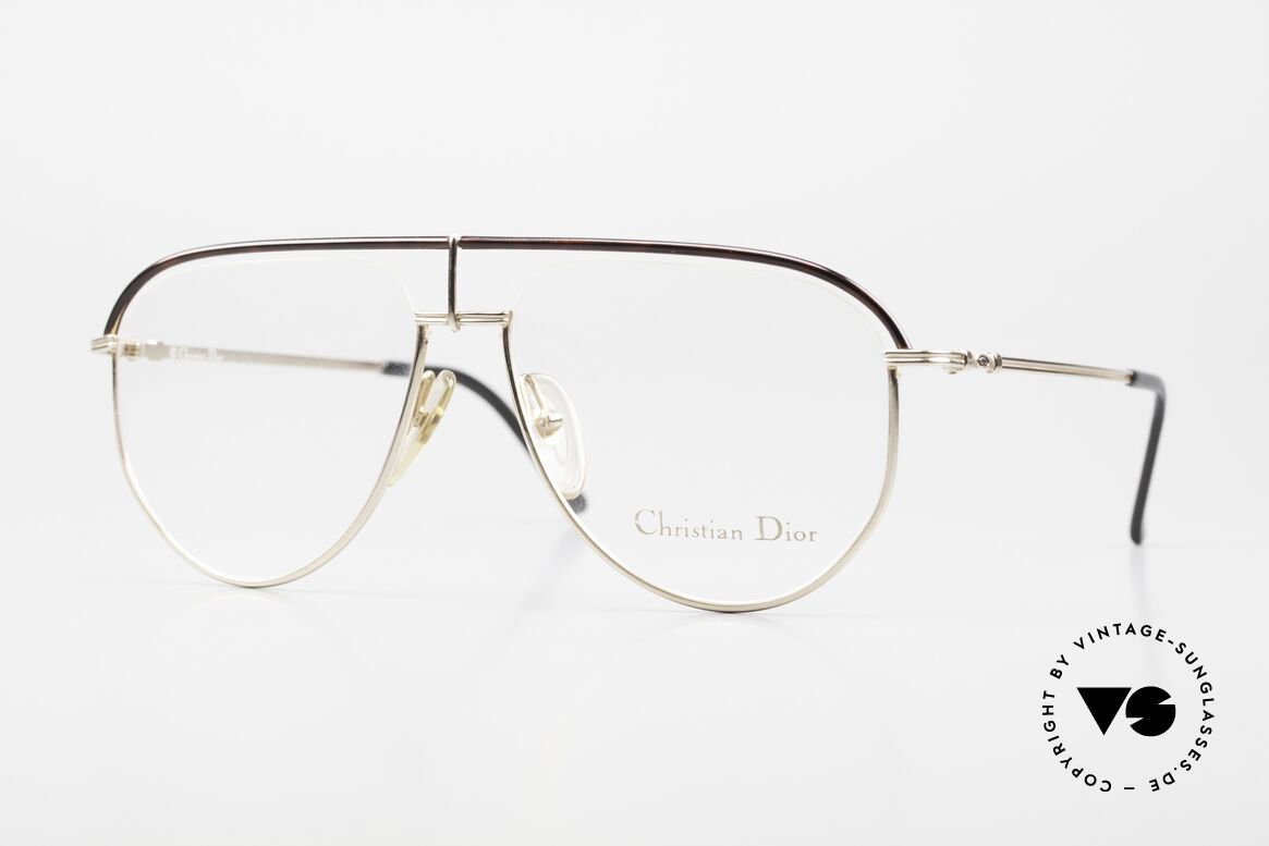 Christian Dior 2582 90's Vintage Men's Frame, awesome 1980's designer eyeglasses by Christian Dior, Made for Men