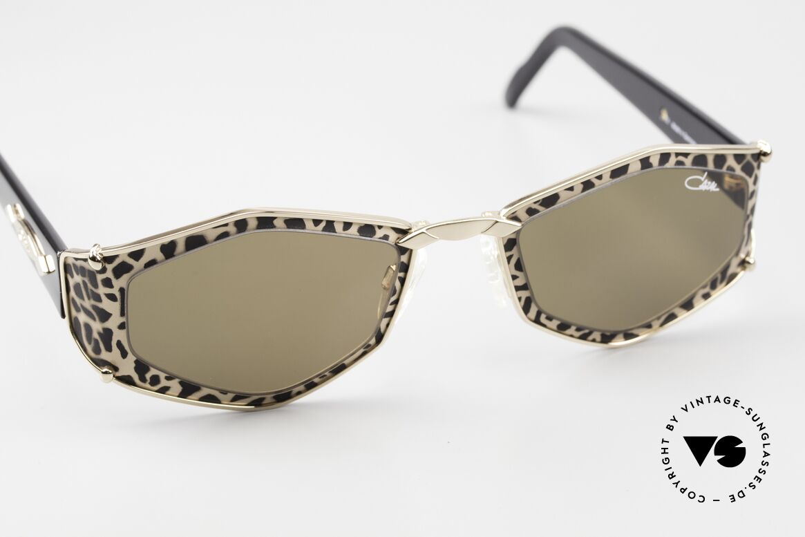 Cazal 912 Leopard Frame Pattern, new old stock (like all our VINTAGE designer shades), Made for Women