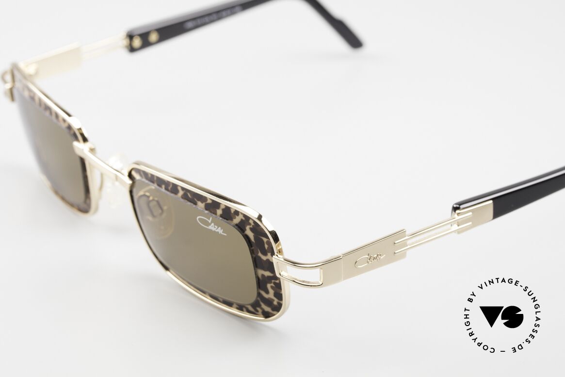 Cazal 913 Square Leopard Sunglasses, top-notch craftsmanship and very pleasant to wear!, Made for Women