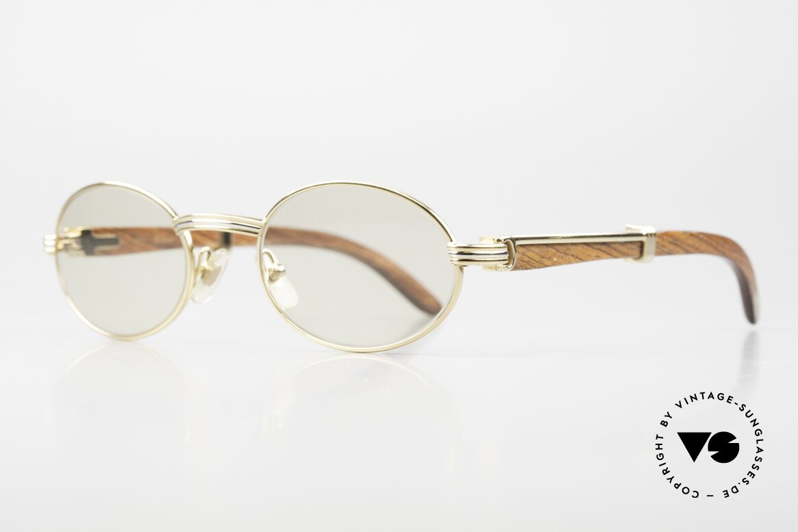 Cartier Sully Automatic Mineral Lenses, model of the legendary 'PRECIOUS WOOD' collection, Made for Men and Women