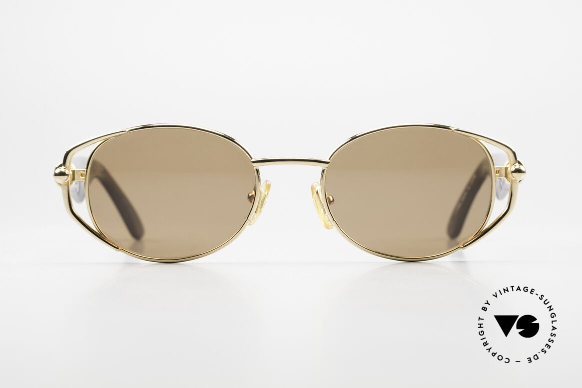 Yohji Yamamoto 52-4203 Designer Shades Made in Japan, unique vintage sunglasses by Yohji Yamamoto of the 90s, Made for Women
