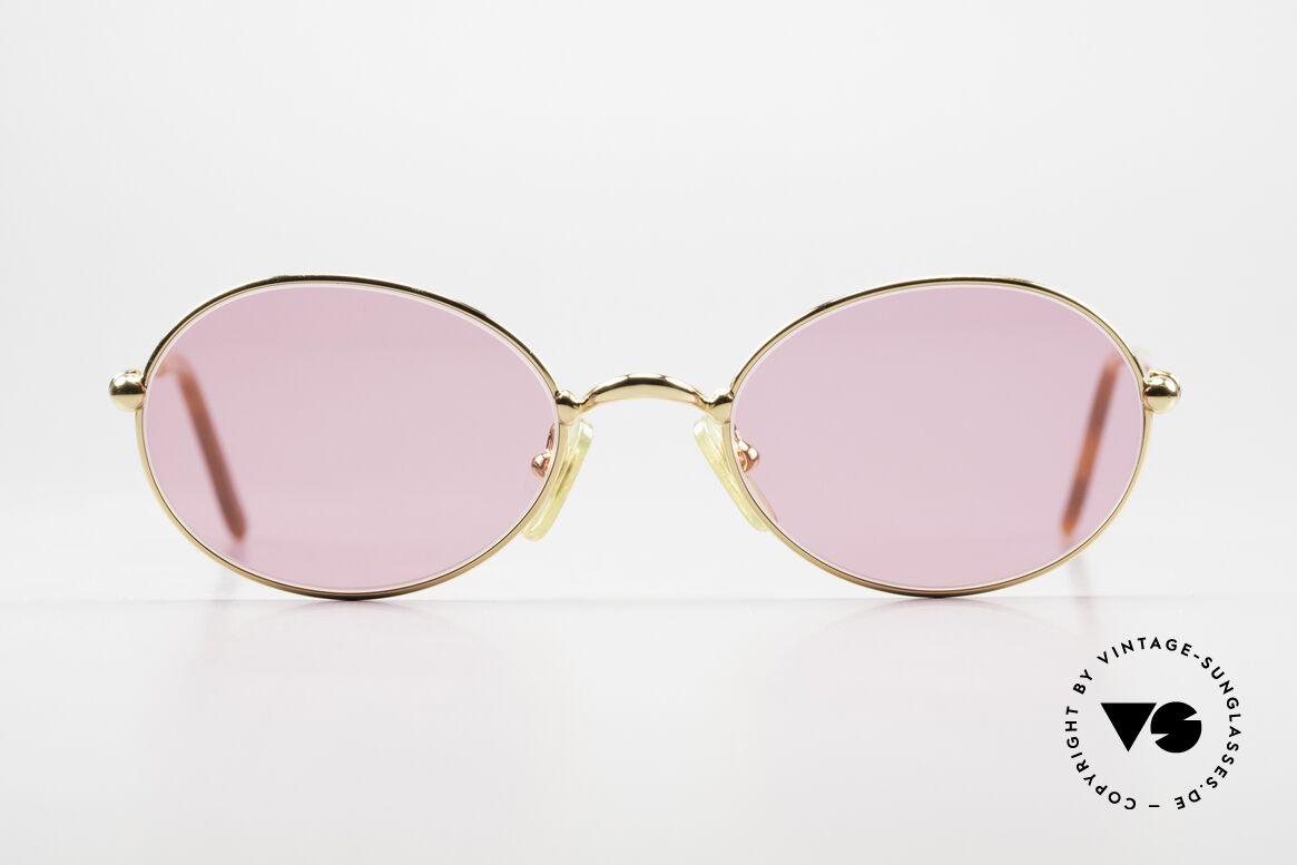 Cartier Saturne 90's Frame 22ct Gold Plated, model from the 'Thin Rim' series by Cartier (lightweight), Made for Women
